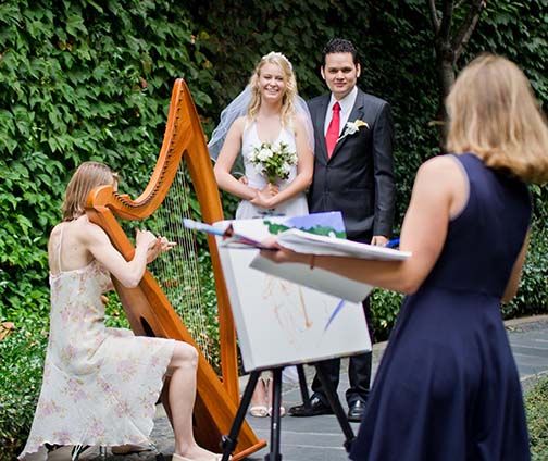 Live Musical Wedding Painting